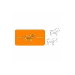 ディークリップス ウマ柄 43154006 ミドリ/メール便送料無料