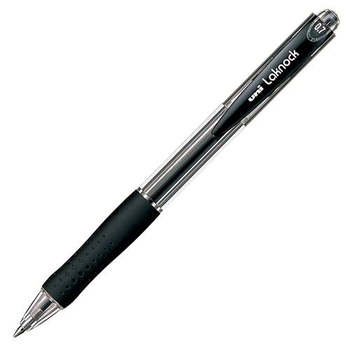三菱鉛筆 油性ボールペン ＶＥＲＹ楽ノック SN10007.24黒 ( ５本)/メール便送料無料
