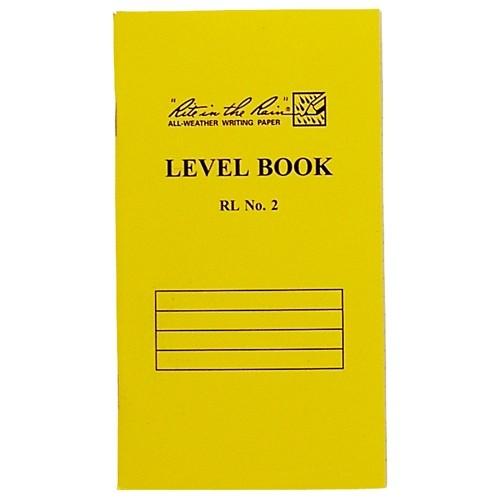 オーストリッチ 測量野帳 RLNO2 イエロー表紙/メール便送料無料