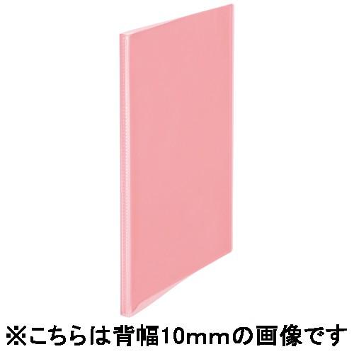 プラス シンプルクリアーファイル FC-210SC A4-S 10ポケット ピンク/メール便送料無料