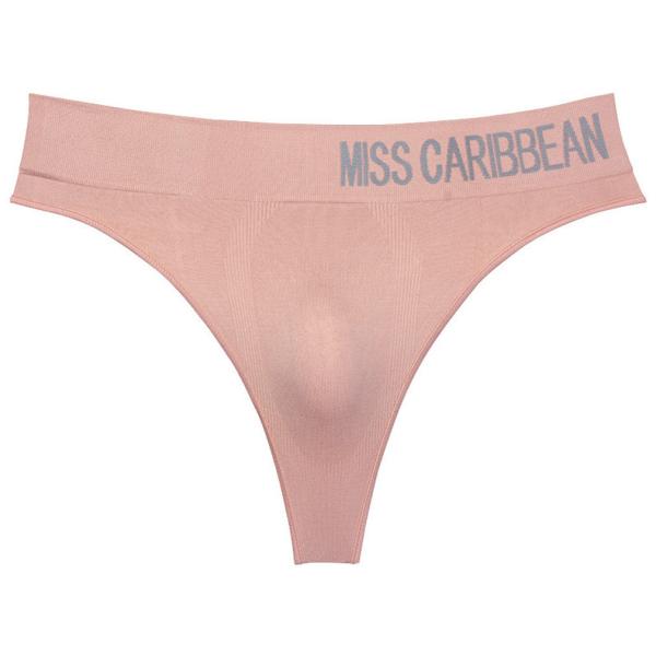 Tバック メンズ MISS CARIBBEAN ミスカリビアン 下着 ビキニ セクシー 立体感 おし...