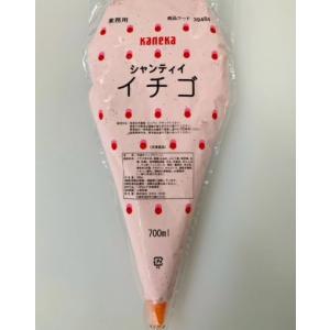 冷凍ホイップ　カネカ　シャンティイイチゴ　700ml【苺ホイップ・いちごホイップ・ホイップクリーム・生クリーム・冷凍生クリーム・デコレーションケーキ】