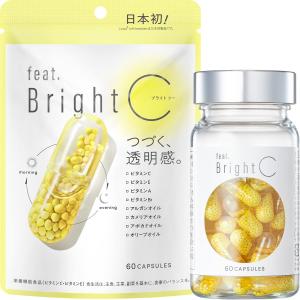 feat. Bright C カプセル 60粒 【栄養機能食品 ビタミンCビタミンE】 (フィート ブライトC)の商品画像