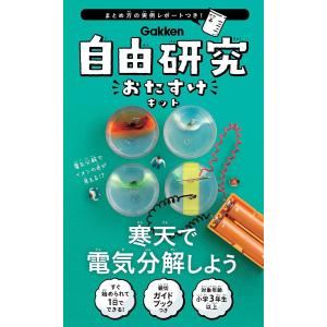 自由研究おたすけキット 寒天で電気分解しよう 理科実験 小学生 学研ステイフル