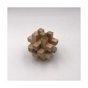 木製立体パズル KUMUZ チェッカーキューブ