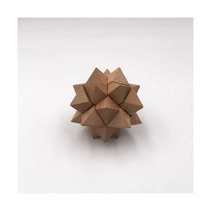 木製立体パズル KUMUZ ダイヤモンドスターII