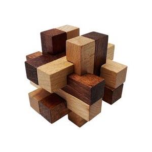 木製立体パズル KUMUZ チェックド・ボックス : 文具・雑貨のオルパス