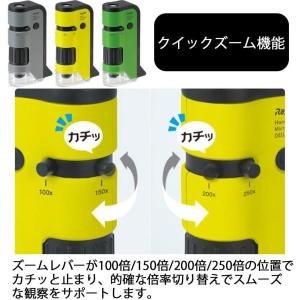 ハンディ顕微鏡 DX 100〜250倍ズーム ...の詳細画像3