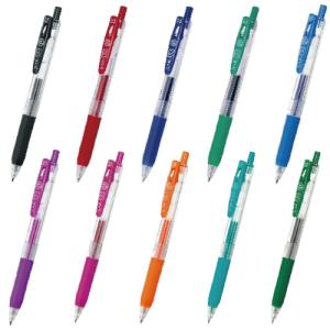 ZEBRA（ゼブラ） ゲルインクボールペン サラサクリップ1.0赤 さらさら