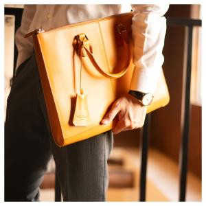 本革 ビジネスバッグ メンズ 薄型 薄い 軽量...の詳細画像5