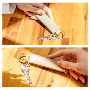 本革 コインケース キーホルダー 革 小銭入れ...の詳細画像4