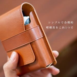 本革 タバコケース シガレットケース レザー ...の詳細画像3