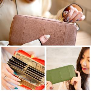 牛革 長財布 レディース ギャルソン 財布 多...の詳細画像4