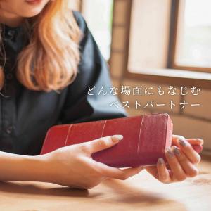 長財布 本革 レディース メンズ ラウンドファ...の詳細画像3
