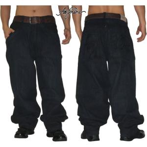 【AFO】 HAND MAKING ART BAGGY PANTS / バギー ジーンズ 【インディゴブルー】｜allschool