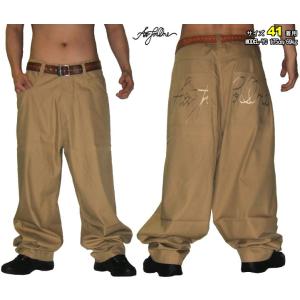 【AFO】 CHINO BAGGY PANTS/ チノ バギー パンツ 【カーキー】｜allschool