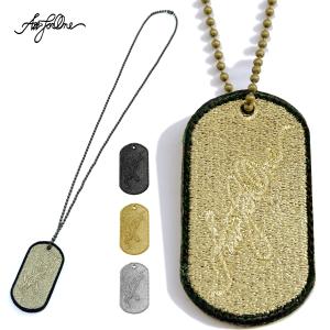 【AFO】SIGN DOG TAG PENDANT【SILVER】ドッグタグ ペンダント / ヘッド・チェーンセット【ゆうパケット配送対象商品】｜allschool