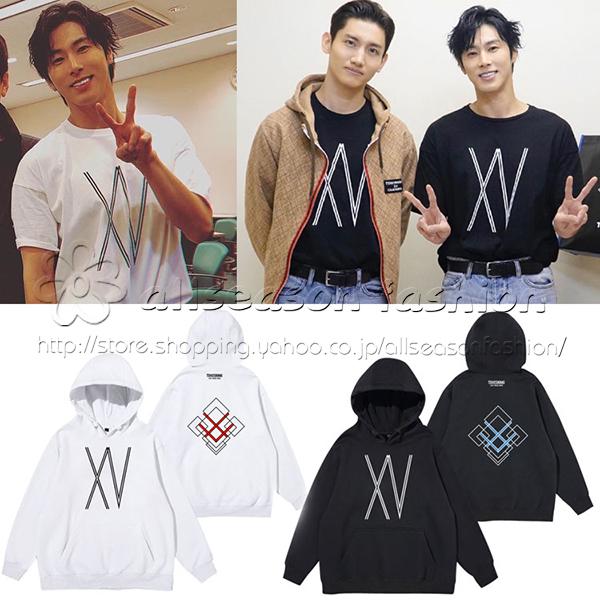 送料無料◆新品 東方神起 (TOHOSHINKI) Tシャツ 男女兼用 長袖 応援服 丸首 韓流グッ...