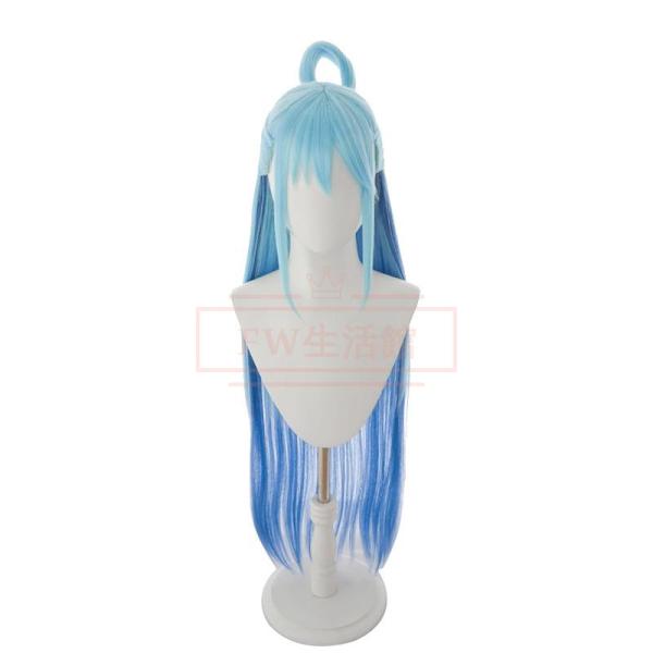 この素晴らしい世界に祝福を！アクア Aqua コスプレウィッグ かつら WIG 耐熱 大人 仮装 変...