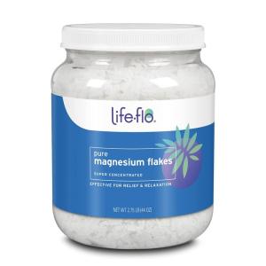 Life-flo ピュア マグネシウム フレーク 塩化マグネシウムブライン 2 75ポンド 44オンス｜allshop02