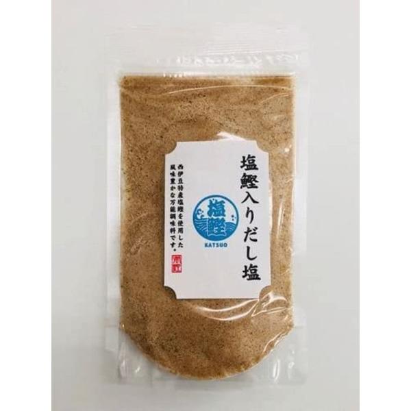 三角屋水産 塩鰹入りだし塩 160g