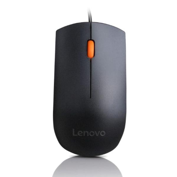 Lenovo 300 - Mouse - right and left-handed - wired...