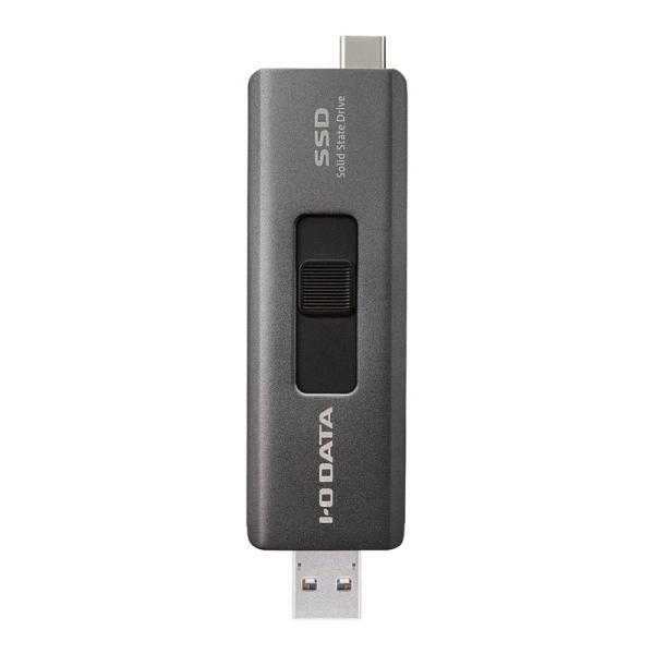 アイ・オー・データ IODATA スティックSSD 500GB USB-A&amp;USB-C搭載 小型 ポ...