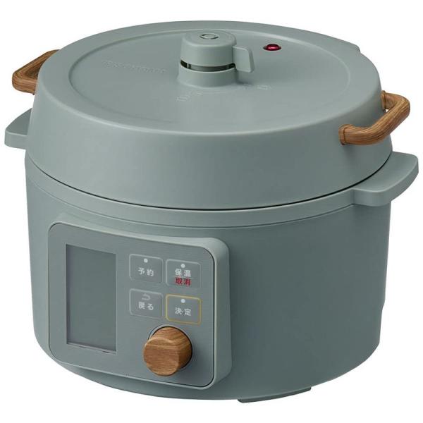 アイリスオーヤマ 電気圧力鍋 圧力鍋 炊飯器 鍋 3L 108種類うち52種類のヘルシーメニュー搭載...