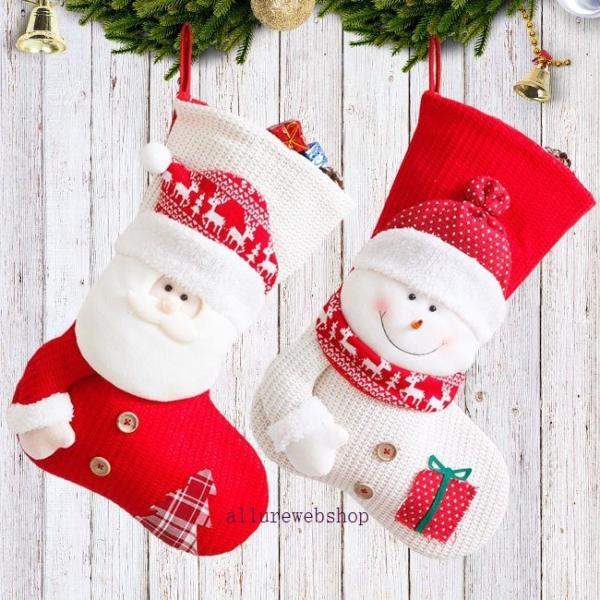 クリスマスグッズ ソックス ビッグ 靴下 プレゼント袋 デコレーション クリスマス パーティーグッズ...