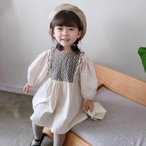 ワンピース キッズ 子供服 女の子 春服 長袖 子供ドレス 子ども服 ベビー服 キッズワンピース 女児 お姫様 おしゃれ 可愛い カジュアル 二次会 結婚式｜allurewebshop