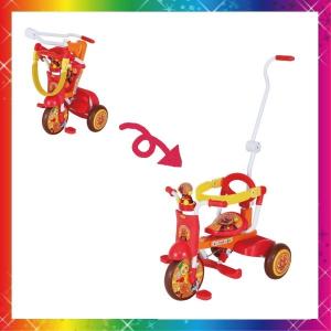 送料無料! 折りたたみ三輪車 アンパンマン オールインワンU...