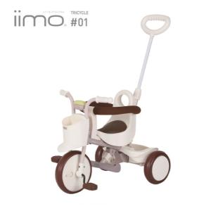 iimo 01 イイモ トライシクル ジェントルホワイト ホワイト 三輪車 幼児用 M&M プレゼント ※北海道・沖縄・離島配送不可｜ally