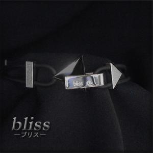 ブリス bliss トライアングルモチーフブレスレット ステンレス/ダイヤモンド 0.01ct K1...