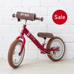ペダルなし自転車 ブレーキ付 キックバイク iimo 12インチ