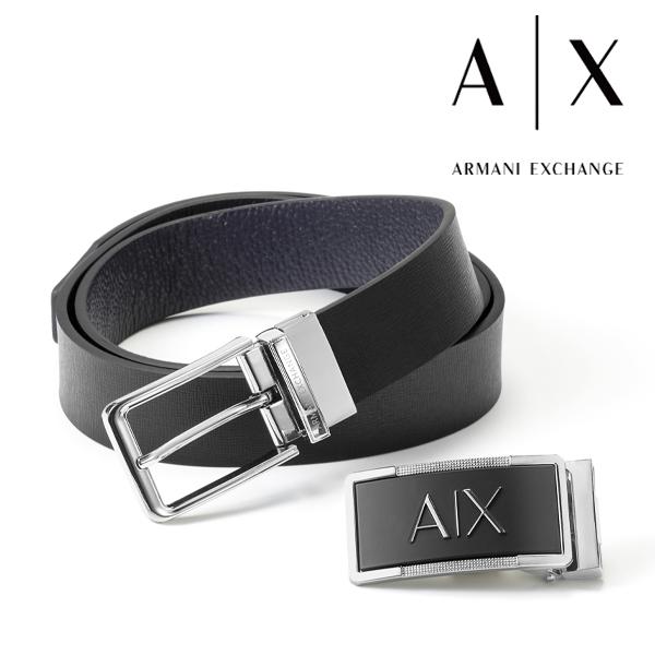 アルマーニエクスチェンジ ARMANI EXCHANGE ベルト リバーシブル （バックル2個付セッ...