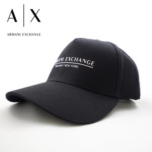 アルマーニエクスチェンジ ARMANI EXCHANGE キャップ 帽子 （ブラック）ブランド ギフト 誕生日 プレゼント お祝い 父の日 AX-086｜allzoo