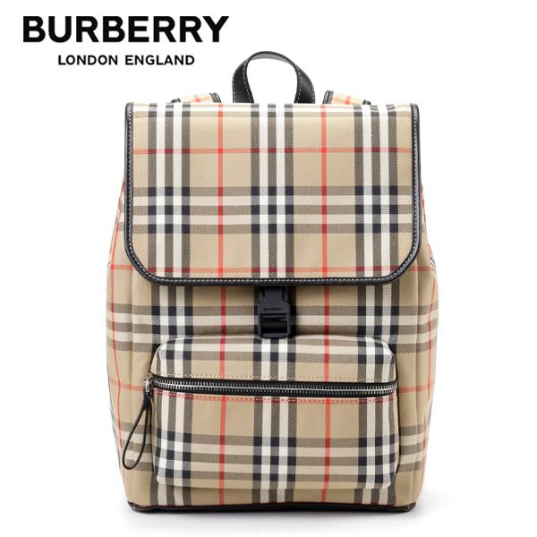 バーバリー BURBERRY リュック バックパック キッズ（ベージュ チェック）ギフト 誕生日 プ...