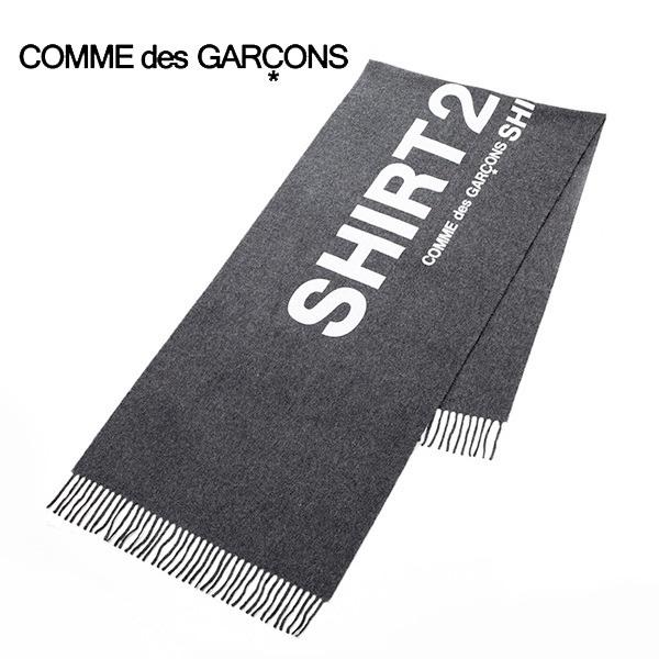コムデギャルソン COMME des GARCONS マフラー ウールマフラー （グレー）ブランド ...