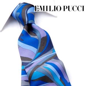 ネクタイ エミリオプッチ EMILIO PUCCI 新作 ブランド おしゃれ シルク ギフト 父の日 入社 祝い 誕生日 就活 結婚式 プレゼント 父の日 EMJ-297｜allzoo