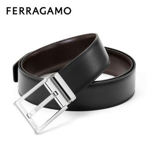 フェラガモ FERRAGAMO ベルト リバーシブルベルト （ピンタイプ）ブランドギフト 誕生日 プレゼント お祝い 父の日 FG-336｜ブランドネクタイショップ アルゾ