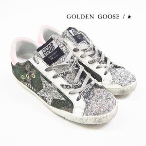 ゴールデングース GOLDEN GOOSE スニーカー レディース（グリーンカモフラージュ）ブランド...