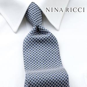 ネクタイ ニナリッチ NINA RICCI 新作 ブランド おしゃれ シルク ギフト 父の日 入社 祝い 入学 誕生日 就活 結婚式 プレゼント 父の日 NRJ-113｜allzoo