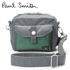 Paul Smith グレー バッグ　ポールスミス　ユニセックス#美品#一押し Paul Smith ポールスミス ビジネスバッグ 2wayショルダー グレー