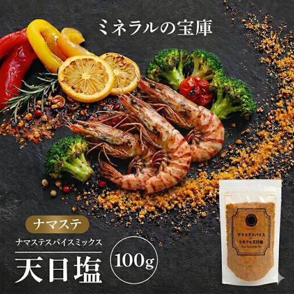 料理家&amp;内科医 監修 天然塩 天日塩 カレー カレー塩 スパイスミックス ミックススパイス ミックス...