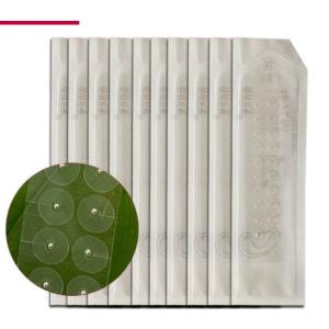 耳つぼジュエリー 耳ツボジュエリー 耳ツボシール 耳つぼシール チタン シルバー チタン粒 耳シール 耳つぼブレスシール（100粒）【20粒×5シート】ダイエット