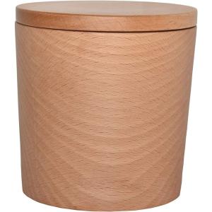 籐芸 TOUGEI 木のキャニスター (無地) 250ml 木製 保存容器の商品画像