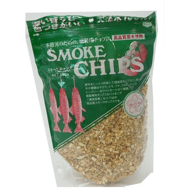 進誠産業 スモーク・チップ サクラ(約500g)