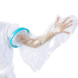 TAKUMED 医療機関取扱品 繰り返し使える ギプスカバー 防水シャワー 包帯カバー 大人の腕ロング｜almon-shop
