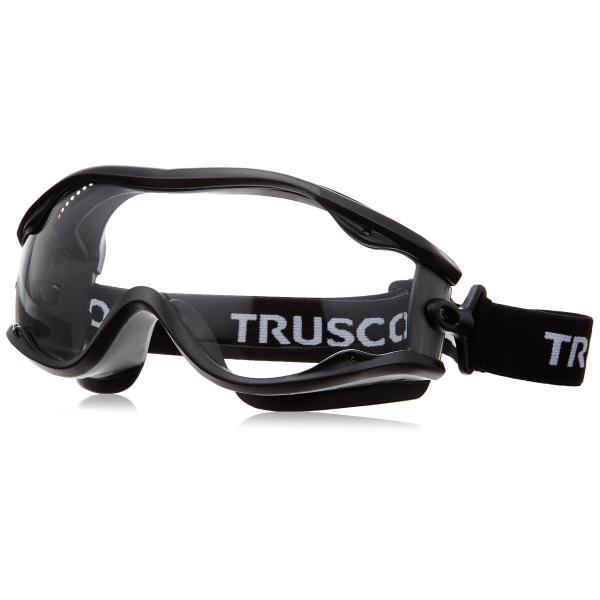 TRUSCO(トラスコ) セーフティゴーグル(ワイドビュータイプ )フレーム黒 TSG22BK