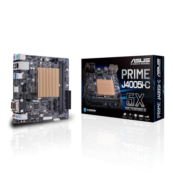 ASUS intel SoC 内臓 Celeron Dual-core J4005 マザーボード P...